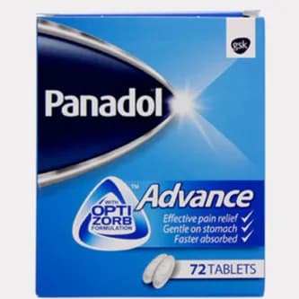 Panadol Advance Tab 72's