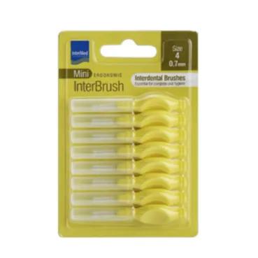 Intermed Ergonomic Mini Interdental Brushes 0.7mm-16458  8'S