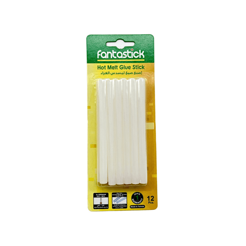 Fantastick Hot Melt Glue Stick Size Small 12 Pieces - 8483