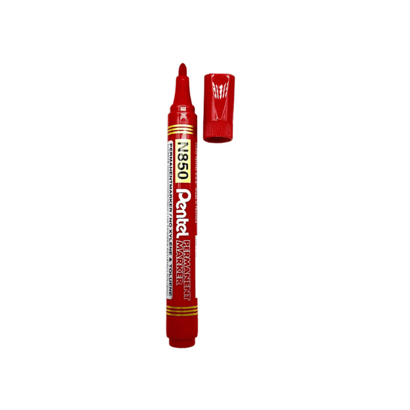 Pentel Permanent Marker Bullet Nib Red Colour - 310