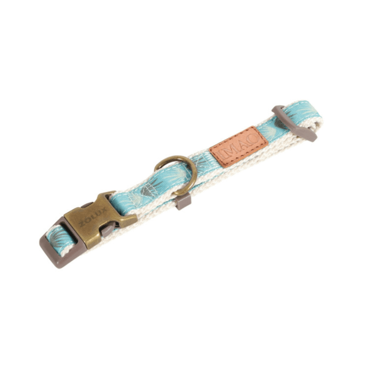 Taiga Adjustable Collar 20mm Blue