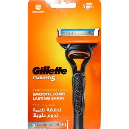 Gillette Fusion Razor 2 Up 6 x 6