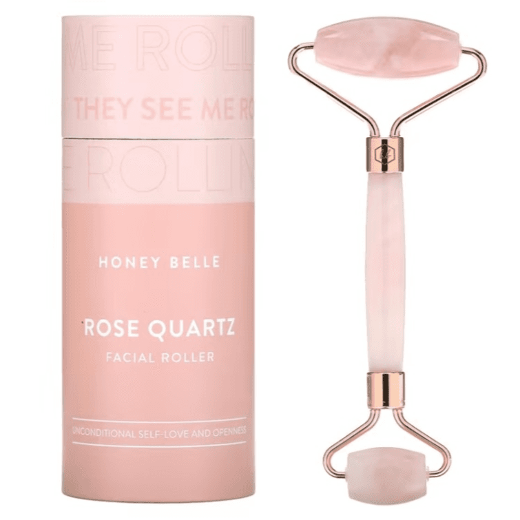 Honey Belle Rose Quartz Facial Roller