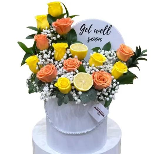 Get Well Soon Flower Arrangement A