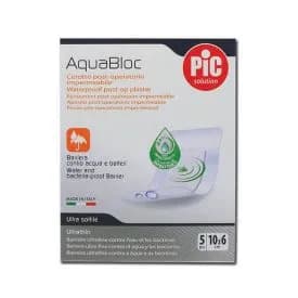 Pic Aquabloc Impermeabile Water And Bacteria Proof Barrier Plaster 10*6cm Ref-02026009 5 Pieces