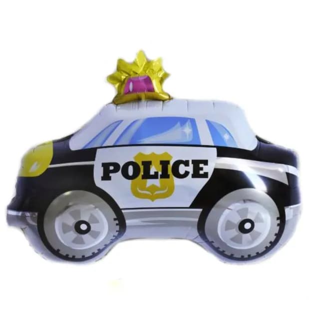 Police Car Helium Balloon