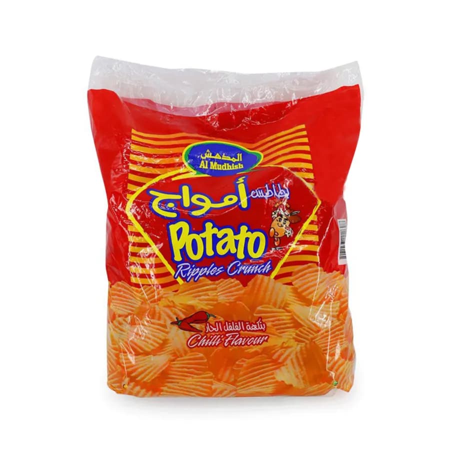 Al Mudhish Potato Chips Chilli Flvr 15gr*24m