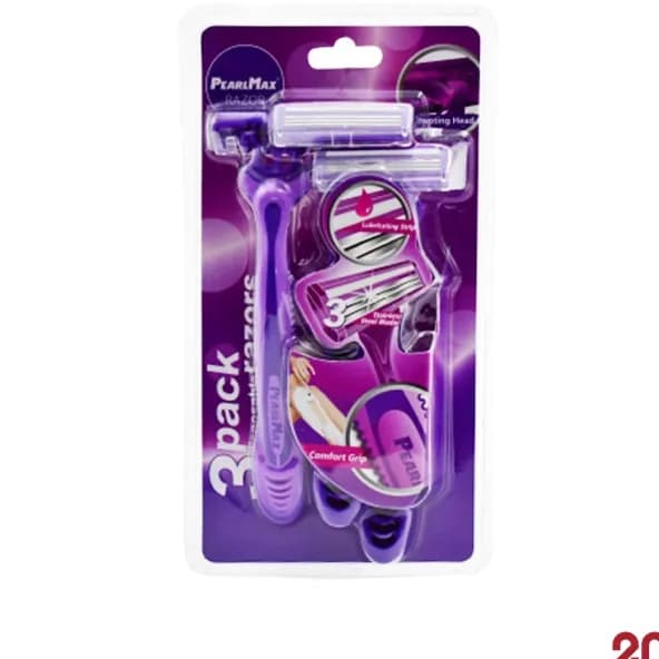 pearlmax disposable razor 3 pack