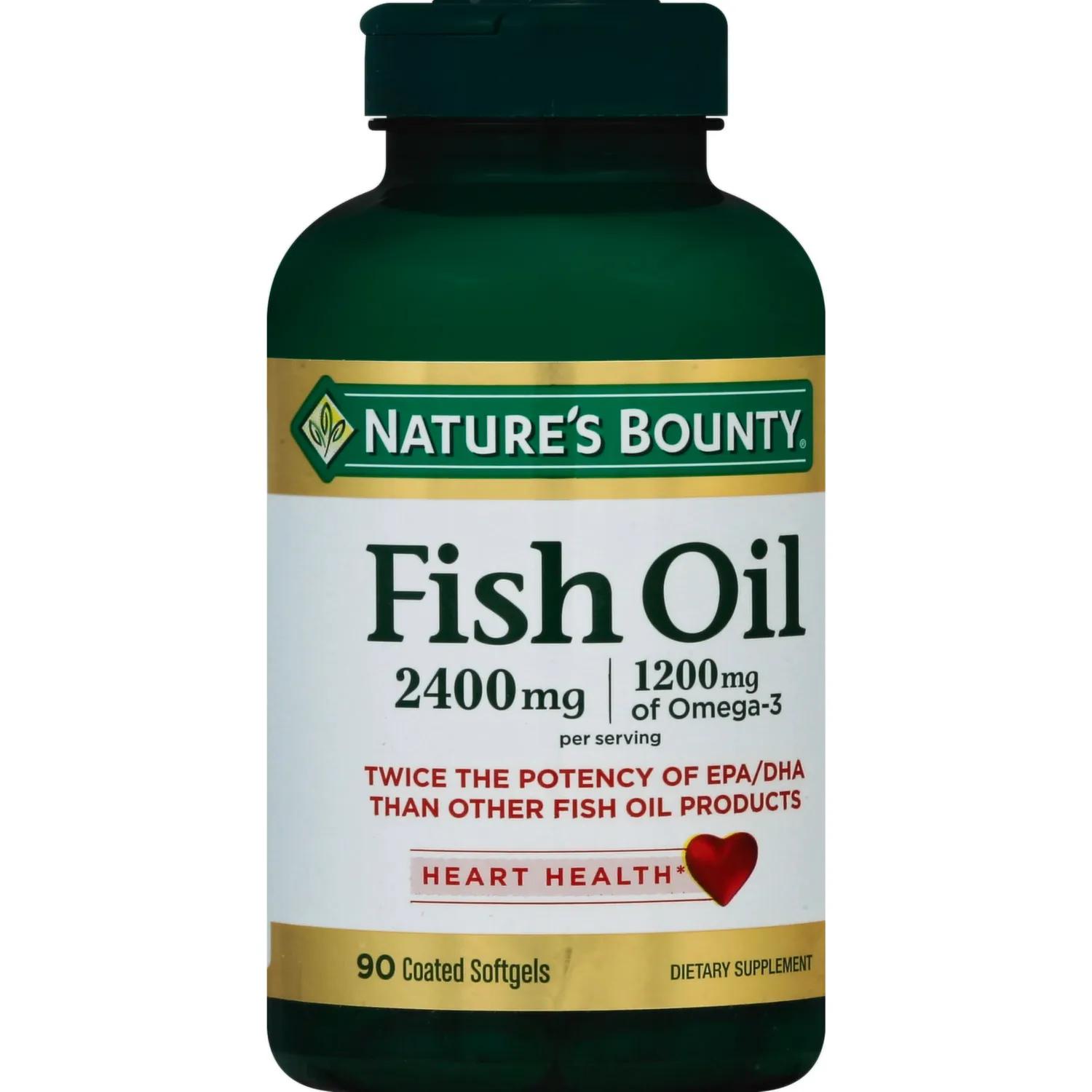 N&B Fish Oil 2400Mg 90 Softgel