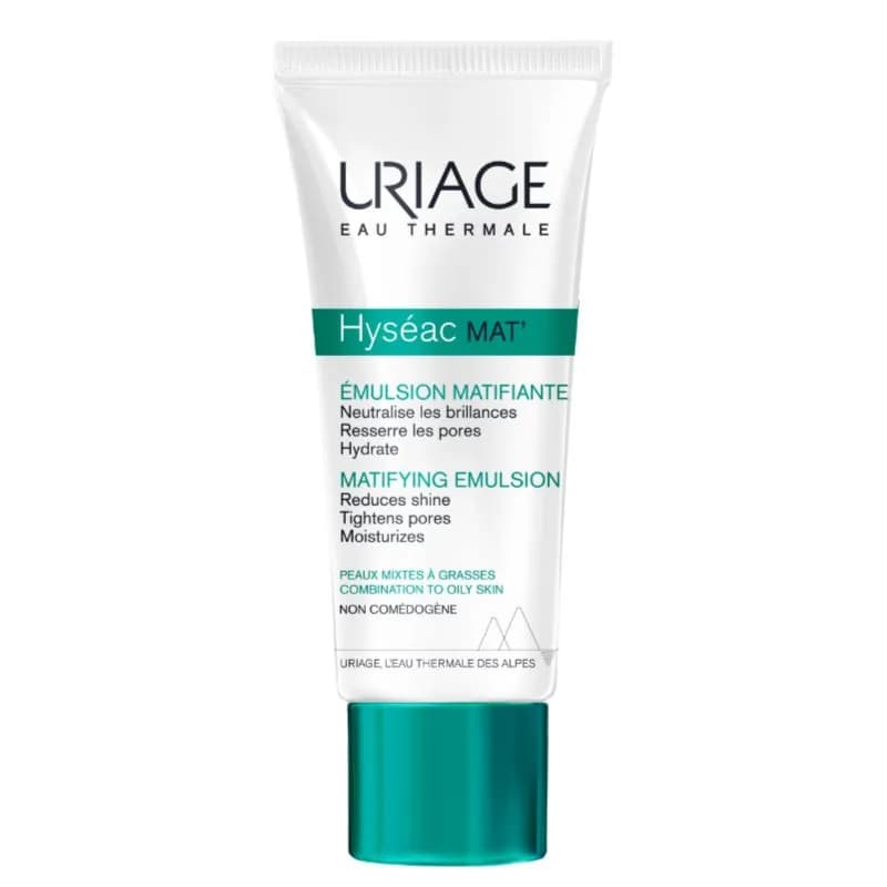 Uriage Hyseac Mat 40ml Moisturizer For Oily Skin With Mattifying Effect And Tighten The Pores 