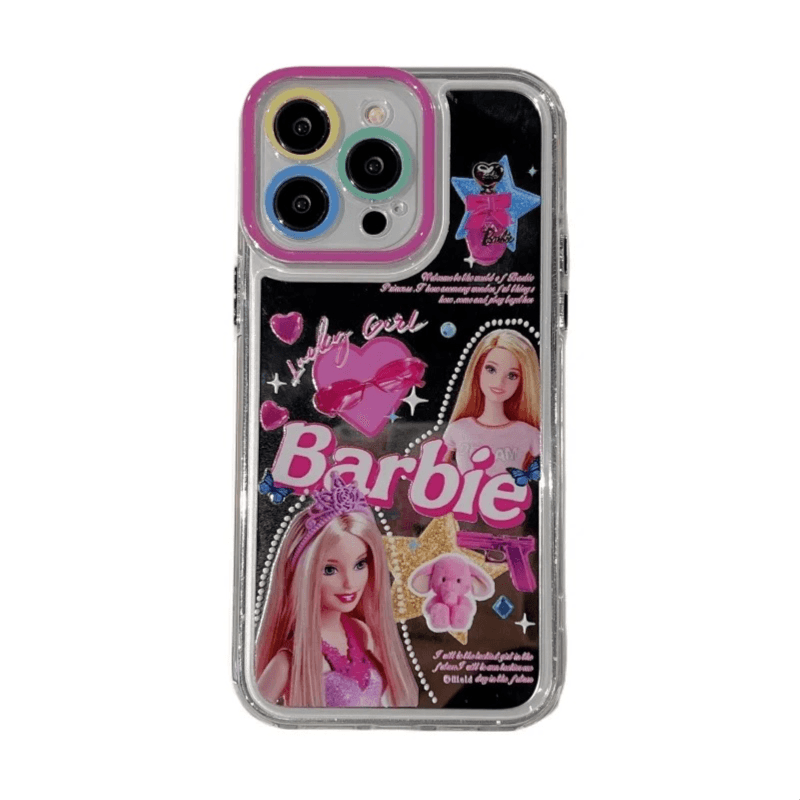 Cute Stylish Phone Case With Barbie Designs Compatible For iPhone 14  Pro Max