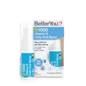 Better You D1000 Vitamin D Oral Spray 15ml