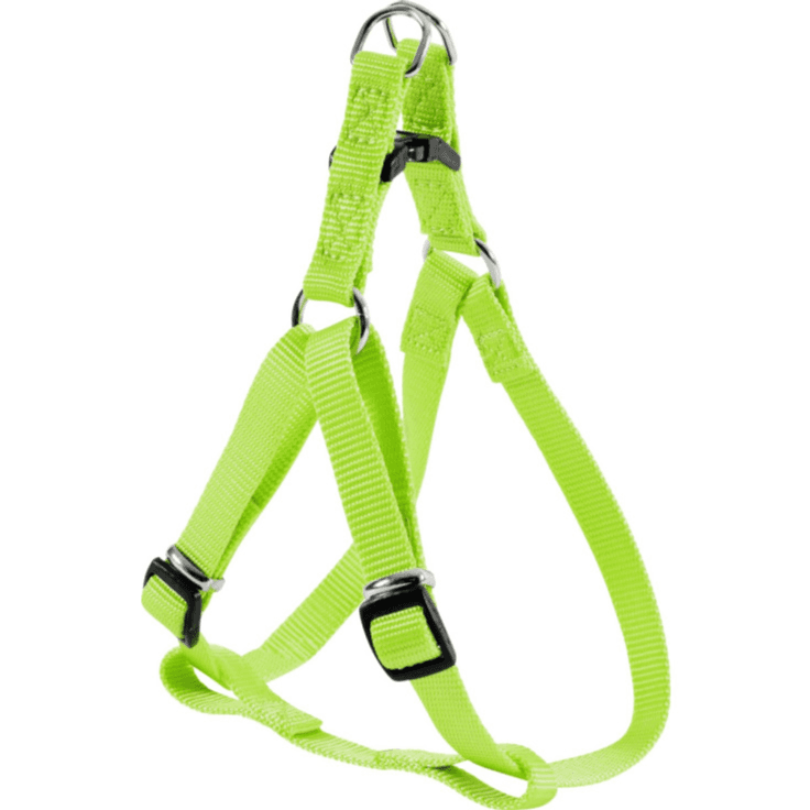 Nylon Vest-Shape Harness 25mm Anise Green