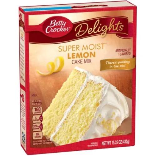 Betty Crockers Super Moist Lemon 425gm