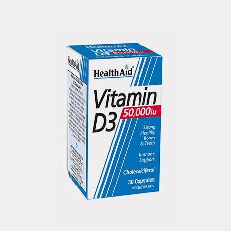 Health Aid Vitamin D3 50000 Iu