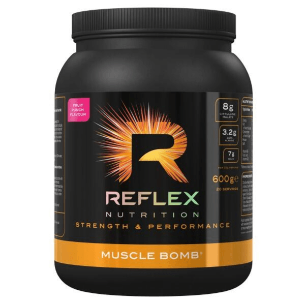 Reflex Nutrition Muscle Bomb With Caffeine 600G Fruit Punch