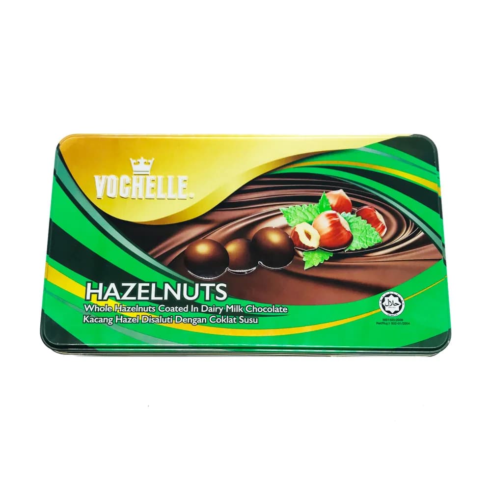 Vochelle Hazelnuts Whole Hazelnuts Coated In Dairy Milk Chocolate 205gm