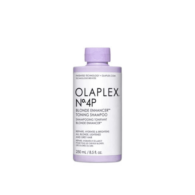 olaplex No.4P Blonde Enhancer Toning Shampoo For all Blonde, Lightened and Grey Hair 250ml