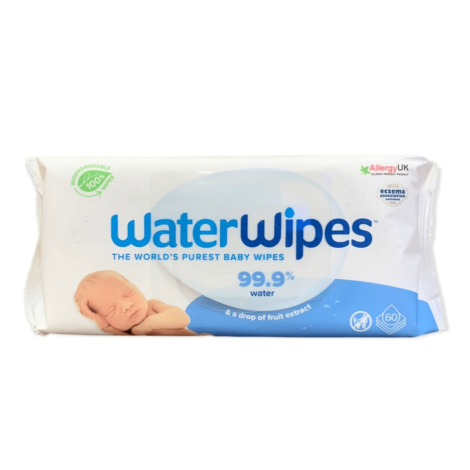 Water Wipes Baby Wipes 60 Pieces