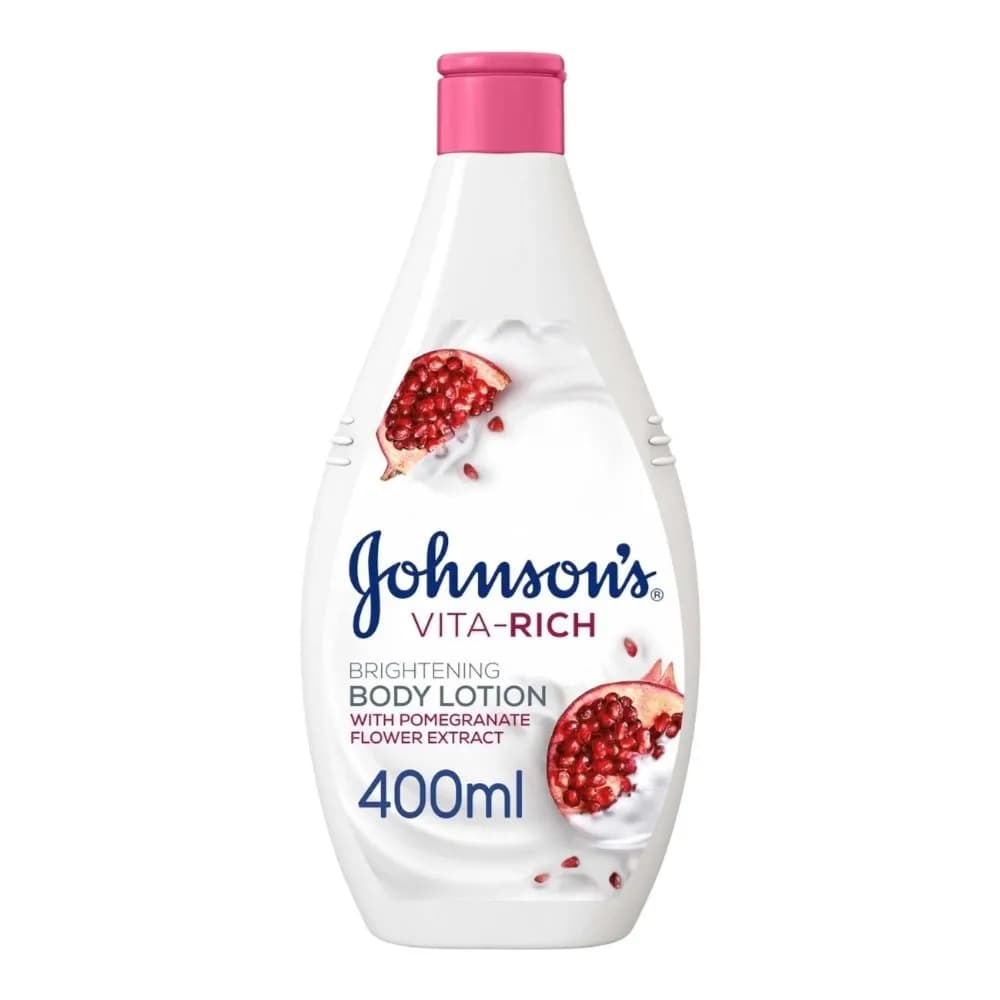 Johnsons Vita-rich Brightening Body Lotion With Pomegranate Flower 400ml