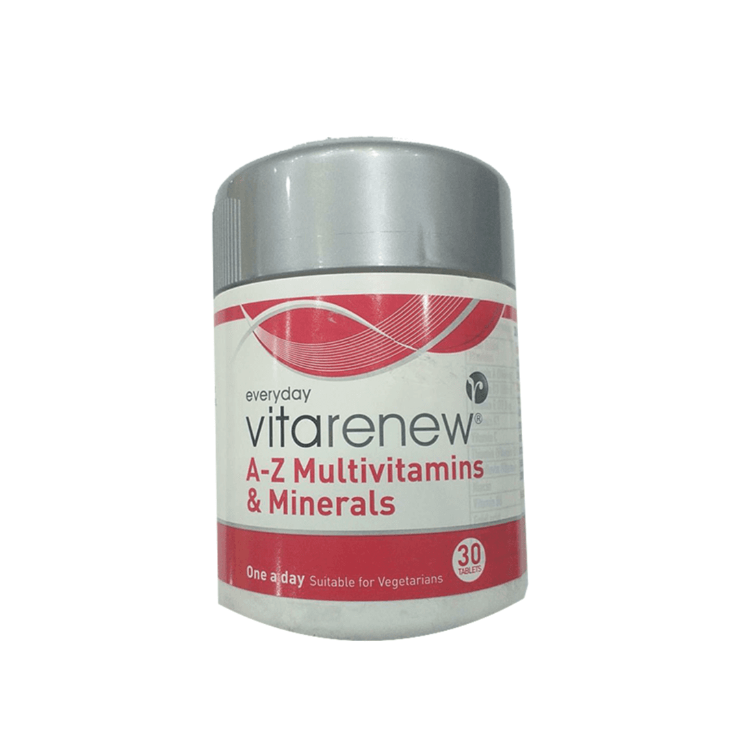 Vitarenew A-Z Multivitamins & Minerals Tablets 30's