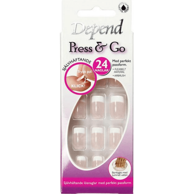 Depend Press & Go Self Adhesive Nails 6093