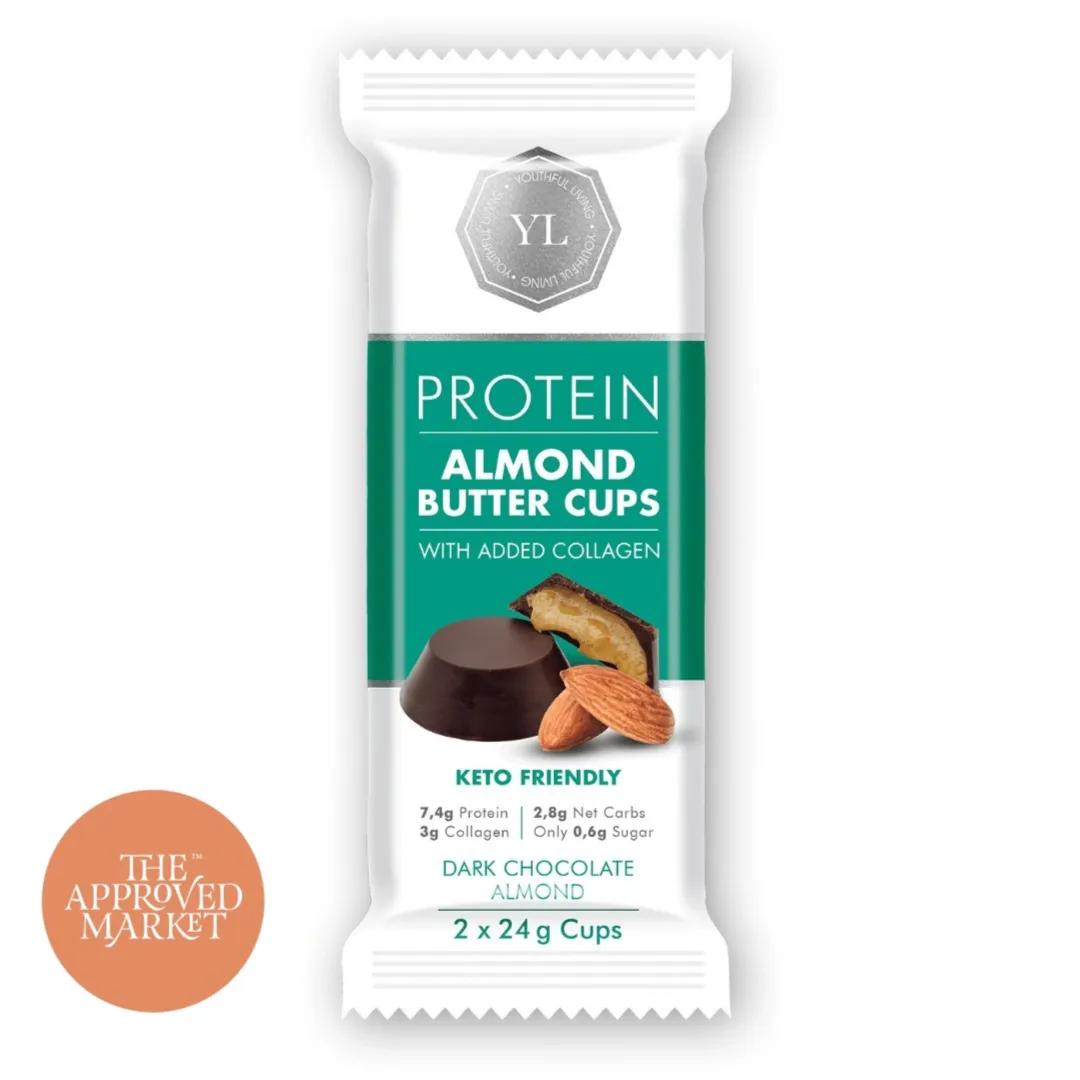 Youthful Living Protein Almond Butter Cups 48g