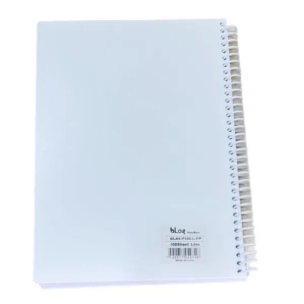 Blog University 5x5 Square Maths Notebook, A4 Size, 80 Sheet White Colour - 1166