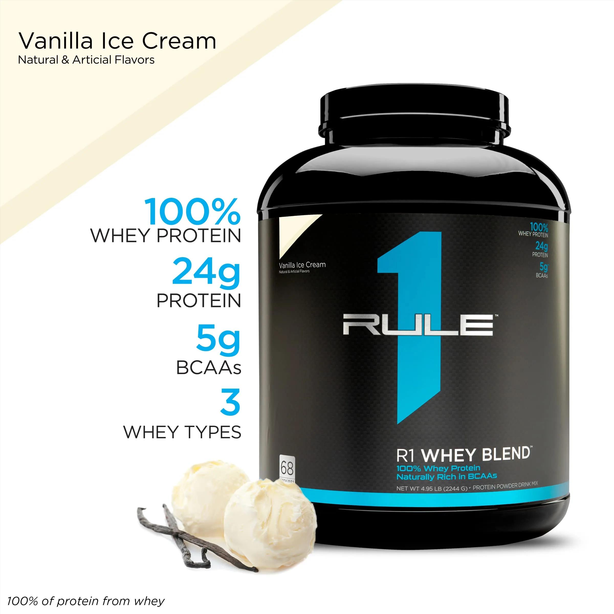 Rile 1 - Whey Blend 68 Serv Vanilla Ice Cream - 2.24Kg