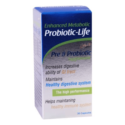 Life-On Enhanced Metabolic Probiotic-Life For Healthy Digestive System 30 Capsules