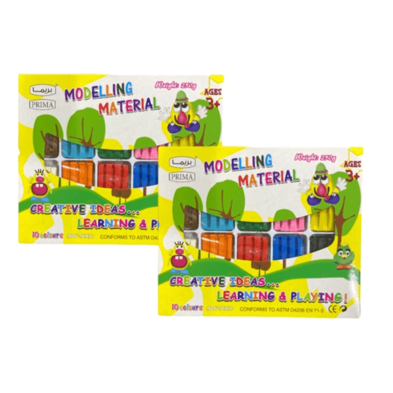 Offer Of 2 Prima Clay 10 Colors Is Non-toxic And Safe For Children's Use - 6512 2pcs