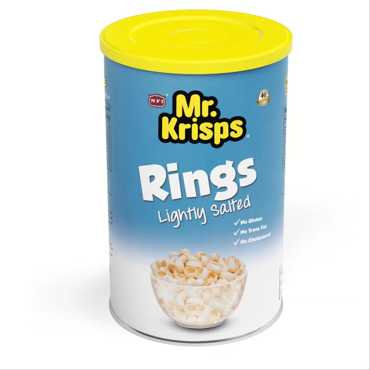 Mr. Krisps Ring Natural Can 65Gm