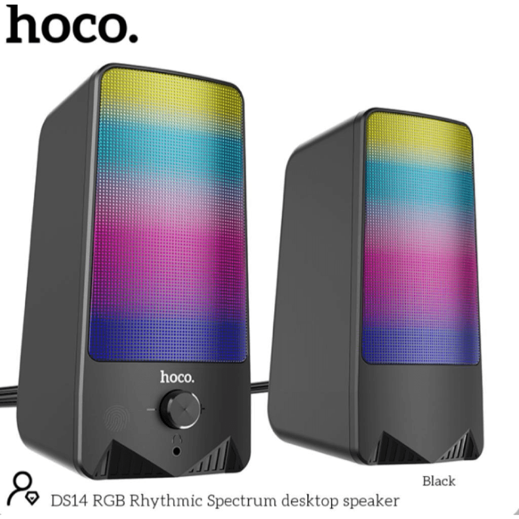 Hoco DS14 RGB Rhythmic Spectrum desktop speaker