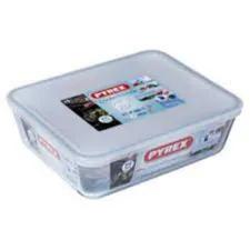 Pyrex Rectang Dish W/lid 22x17x6cm 1.5l