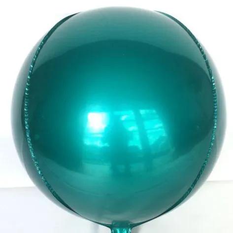 4D Green Helium Balloon