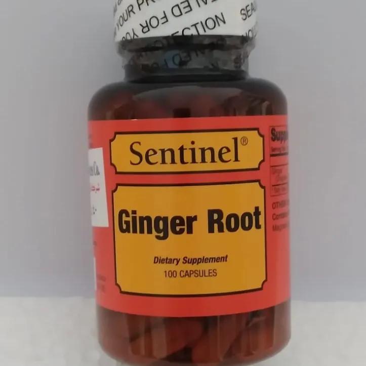 Sentinel Ginger Root 100 Capsules