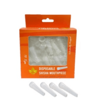 Shisha Hose Tip Small-White 75pcs Z18-186W