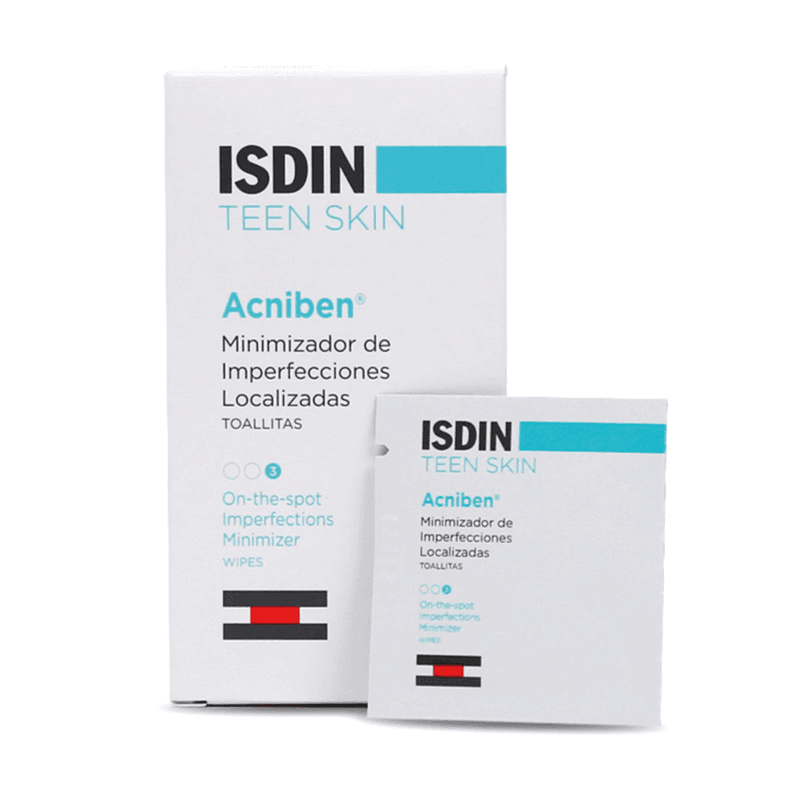 Isdin Acniben On The Spot Imperfections Minimizer Wipes 