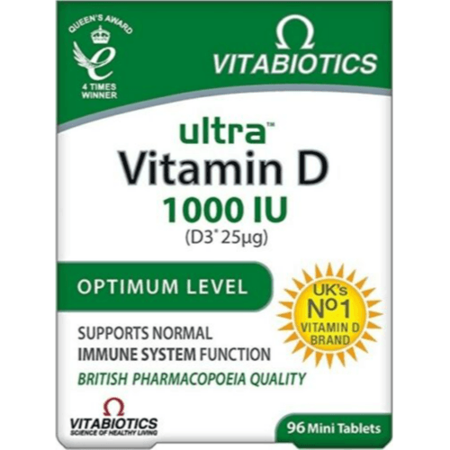 Vitabiotic Vit D 1000 Iu 96 Cap