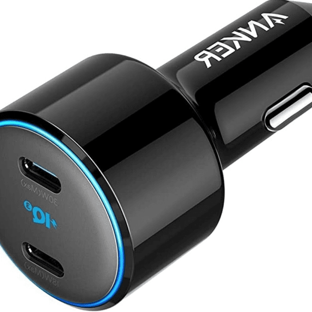 Anker USB C 30w+18w Car Charger