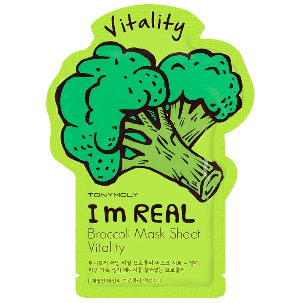 Tonymoly I'm Real Broccoli Sheet Mask - Vitality