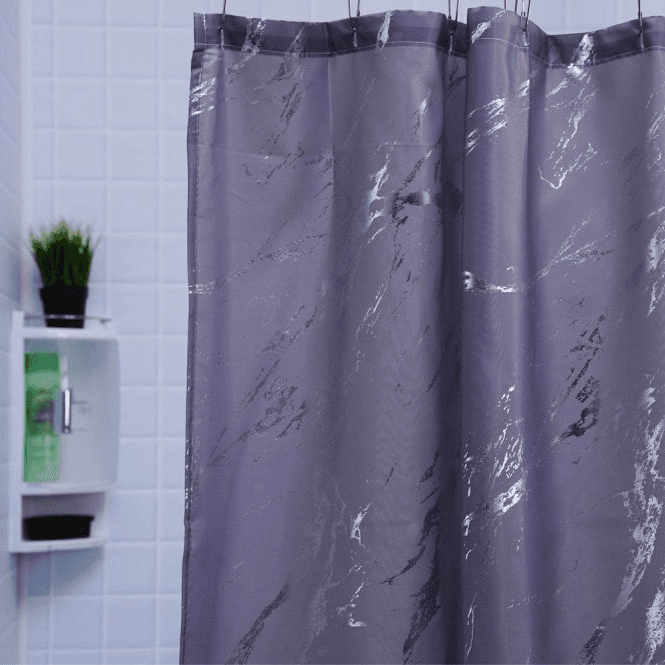 Knox Shower Curtain Grey Color