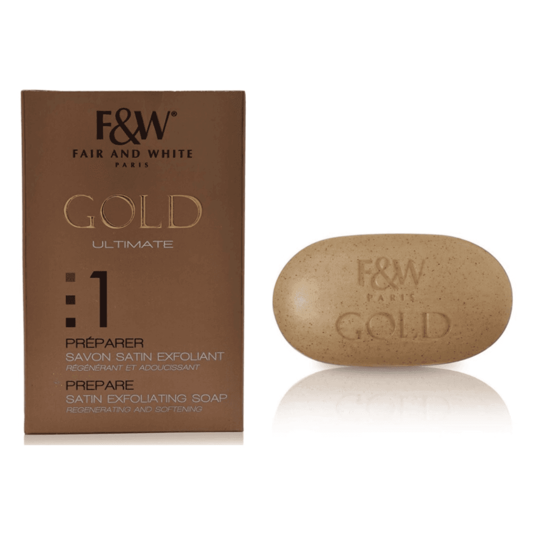 Fair and White Gold Ultimate Stain Exfoliating Soap 200Gm