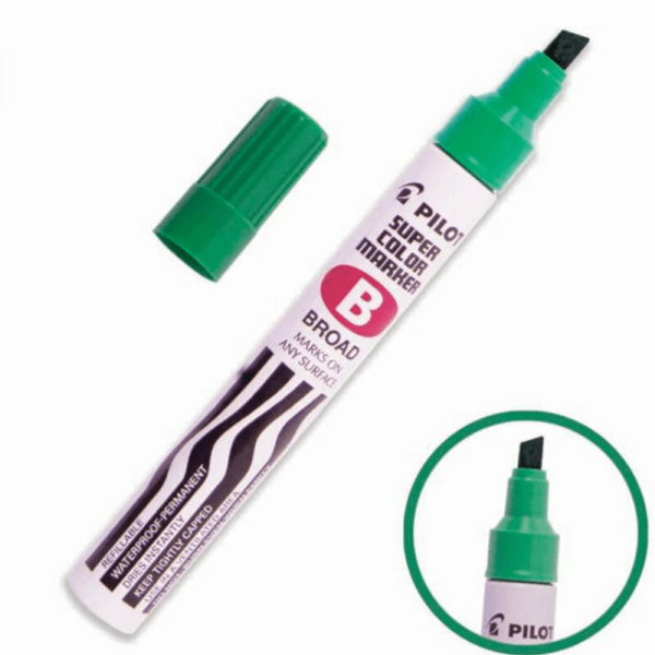 Pilot Super Green  Color Marker Broad