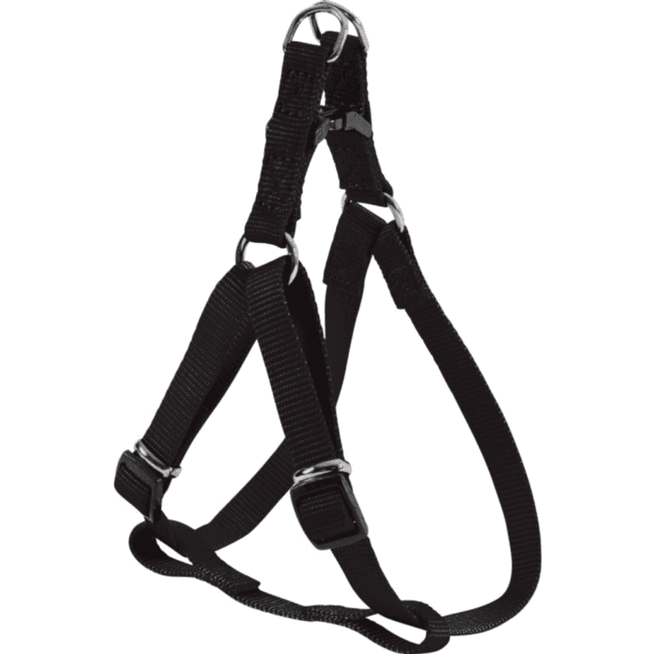 Nylon Vest-Shape Harness 25mm Black