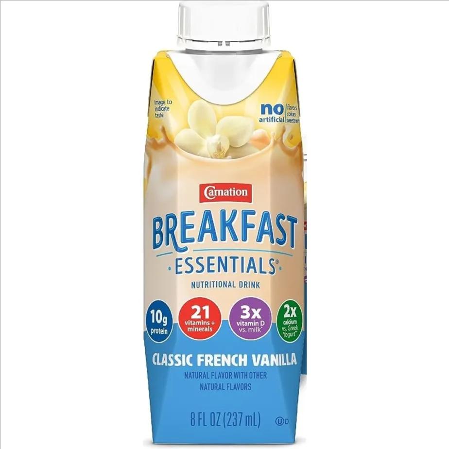 Carnation Breakfast Essentials Nutritional Drink Classic French Vanilla 237Ml