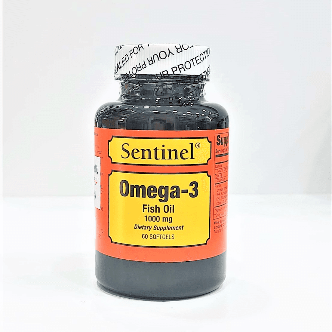 Sentinel Omega-3 Fish Oil 1000Mg 60 Softgels