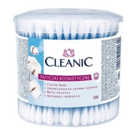 Cleanic Round Cotton Buds 200's