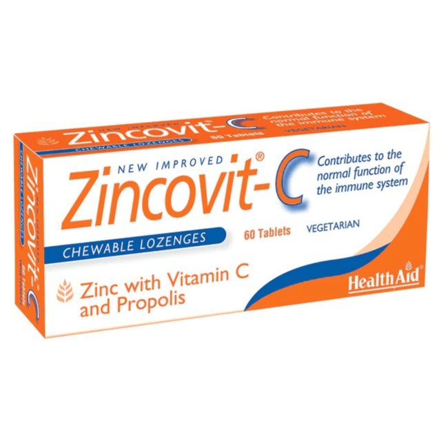 Health Aid Zincovit-C Tablets 60's