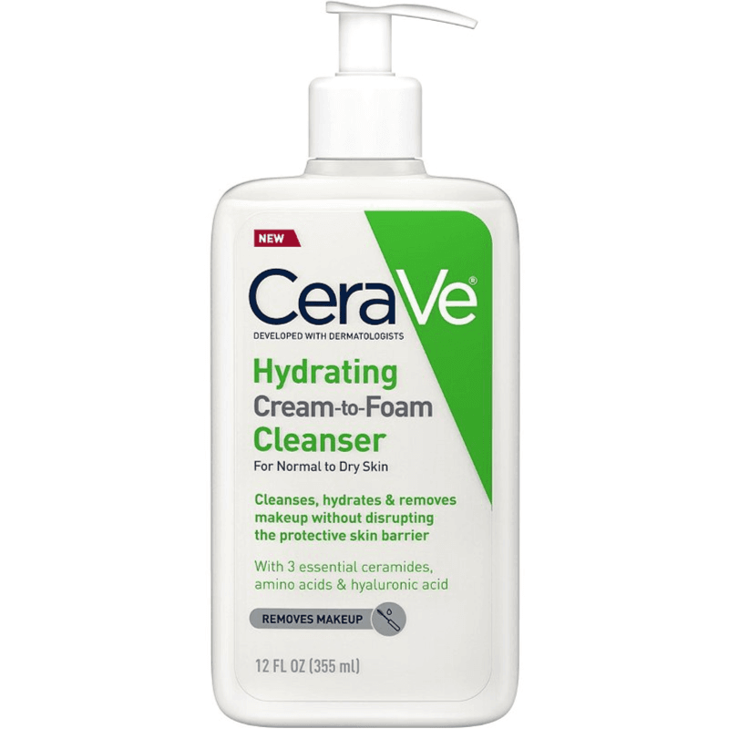 Hydrating Cream-to-Foam Cleanser 355ml